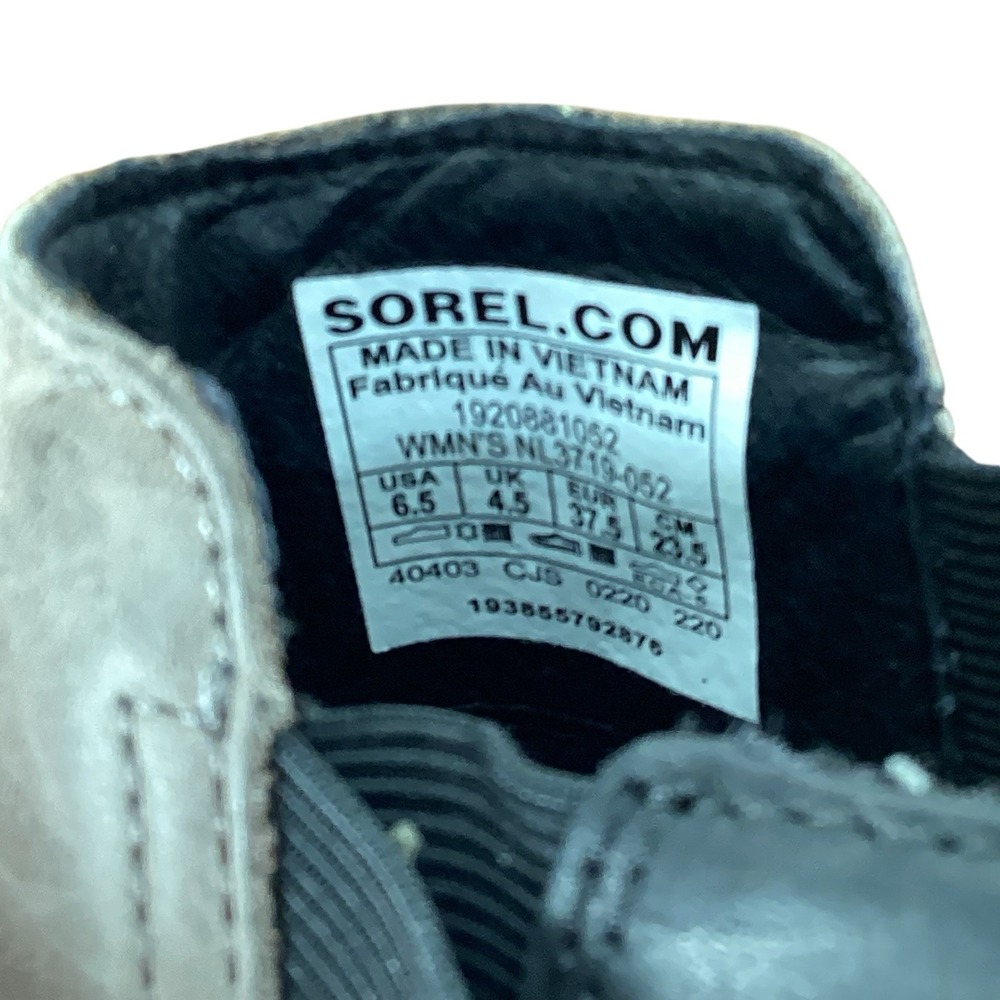 Sorel Emelie Women's Boot Chelsea Biker Ankle Bootie Leather Size 6.5 - Picture 8 of 9